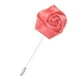 thumbnail image 1 of Uxcell 1-Pack Pines de Solapa de Flor para Hombres, Pin de Boutonnieres de Rosa para Bodas/Bailes/Fiestas [Rojo Sandía], 1 of 7