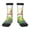 2 Black-1, variant on Plants and Insects Pattern Children's Socks, Socks Gifts ,kids Crew Soft Cotton Socks , Moisture-Wicking, Durable, Ideal for Daily Wear & Sports