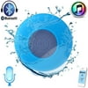2014 fashion Wireless shower speaker fashion Mini Portable Waterproof Bluetooth shower Speaker use for home bathroom sporting hiking picnic (blue A) By Asmart center