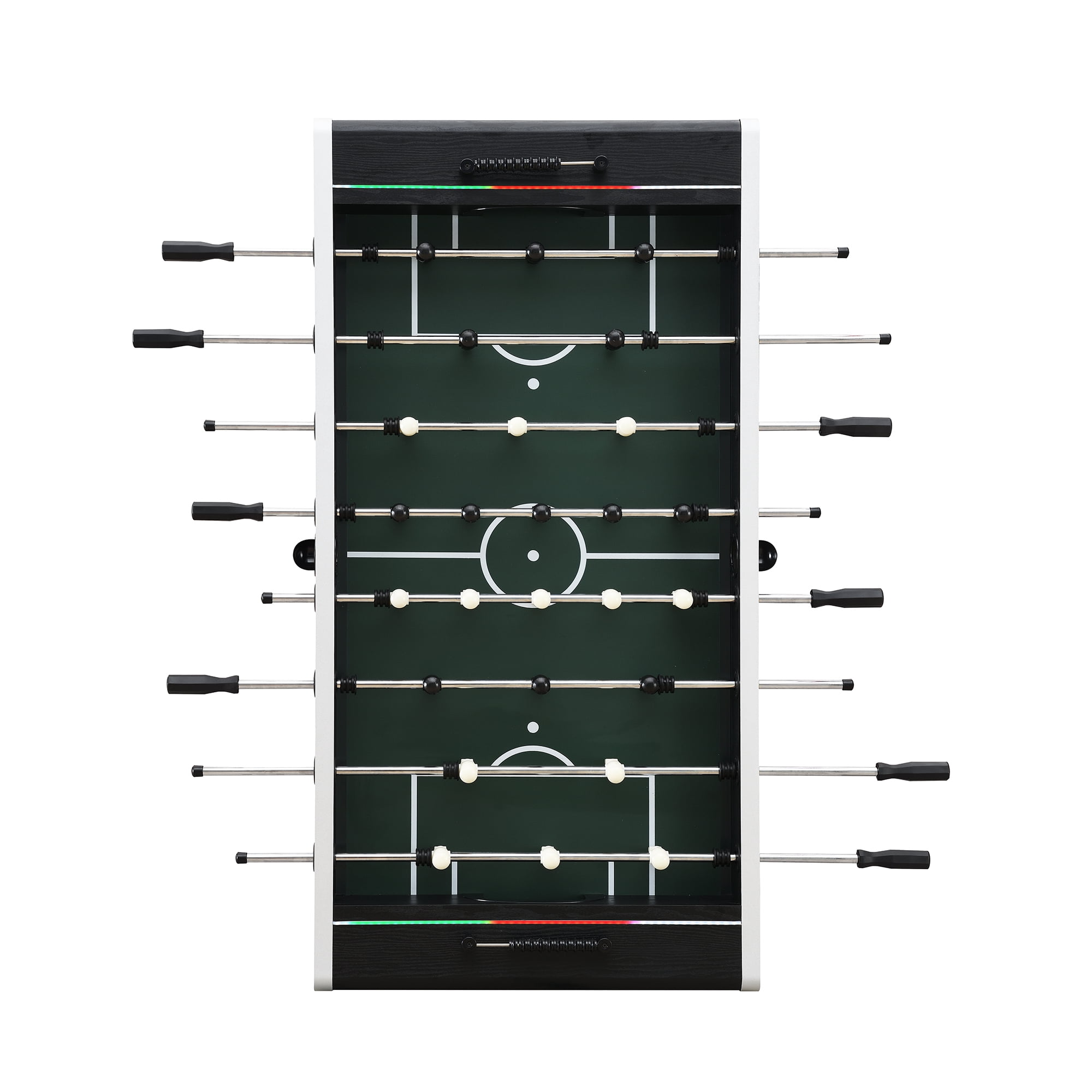 Picket House Furnishings Lacy Indoor Foosball with LED in Black (3A Packing)