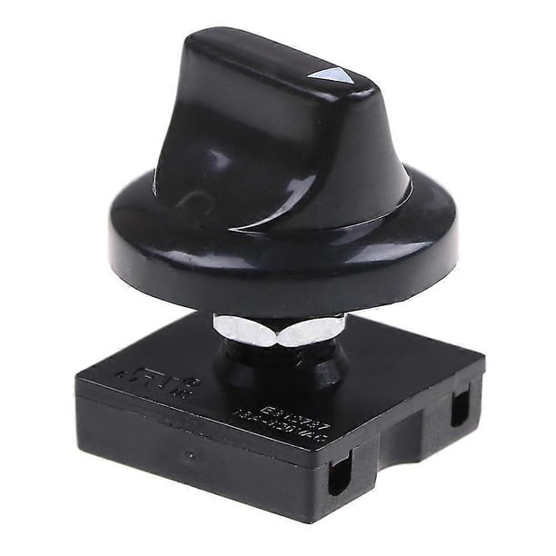 Selector de ventilador de 4 posiciones y 3 velocidades con interruptor giratorio y perilla, 13 amperios, 120 V-250 V, Shytmv s202412244576