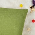 thumbnail image 6 of REGALWOVEN 18" x 18" Cotton Linen Throw Pillowcases Set of 2, Green, 6 of 7