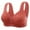 Coffee, variant on XFLWAM Push Up Bra for Women No Underwire Comfortable Full Cover Bra Supportive Minimizer Bra Breathable Bra