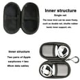 thumbnail image 3 of 2 Pack Earphone Earbuds Headset Headphone Carrying Case Holder Mini Storage Organizer Box Container Coin Pouch Wallet for MP3,Bluetooth Ear BudsC, 3 of 9