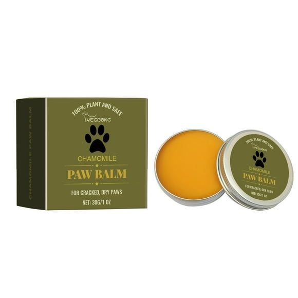 SLYNSHome Dog Paw Balm,Moisturizing Pet Paw Balm Protects and Heals Dry Cracked Paws for Dry,Cracked Pads & Noses