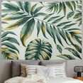 thumbnail image 2 of GOSMITH Tropical Leaves Green Palm Leaf Decorative Tapestry for Bedroom Living Room Dorm Painting, 2 of 6