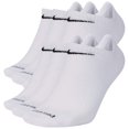 thumbnail image 1 of Men's Nike 6-Pair Everyday Plus Lightweight No-Show Socks (Large, white/black), 1 of 1