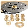 thumbnail image 5 of EpheyFIF Guide Router Guide Pattern Milling Lock Nut Adapter Cleaning Work Router Guide Kit and Dovetail Work New Practical, 5 of 9
