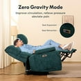 thumbnail image 6 of FLEXISOPT Power Recliner Sofa Couch, Electric Recliner Sofa w/Massage & Heat, Charging Ports, Cup Holders, Zero Gravity Home Theater Seating Sofa Chair for Living Room, 6 of 9