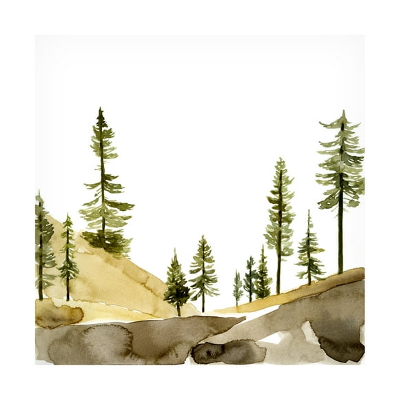 Jacob Green 'Pine Hill II' Canvas Art