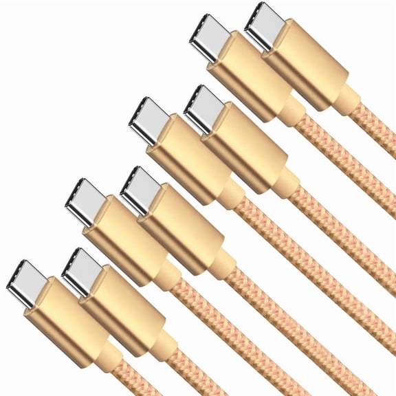 4 Pack USB C Fast Charging Cable 10FT For iPhone 16 15/16 15 Pro/16 15 Pro max/16 15 Plus,USB C to USB C Car Carplay Cord compatible Samsung Galaxy S25 S24, iPad Pro 12.9/11,Air 5th/4th Gen