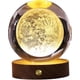 thumbnail image 5 of 3D Crystal Ball Night Light (Moon) with Wooden Base, 5 of 5