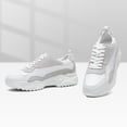 thumbnail image 2 of CMR CHAMARIPA Men's Shoes With Higher Heels - Height Increasing Casual Shoes White Leather Shoes 2.76 Inches / 7 CM, 2 of 9