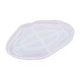thumbnail image 4 of Moldes de silicona para posavasos DIY con forma de nube Irregular, bandeja para bandeja/bandeja para exhibición de joyas/alfombrilla de almacenamiento Oval Baoblaze Molde de silicona para posavasos, 4 of 8