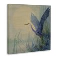 thumbnail image 2 of Stupell Industries Coastal Heron Lifting Off Canvas Art, 17 x 17, by Floy Zittin, 2 of 6