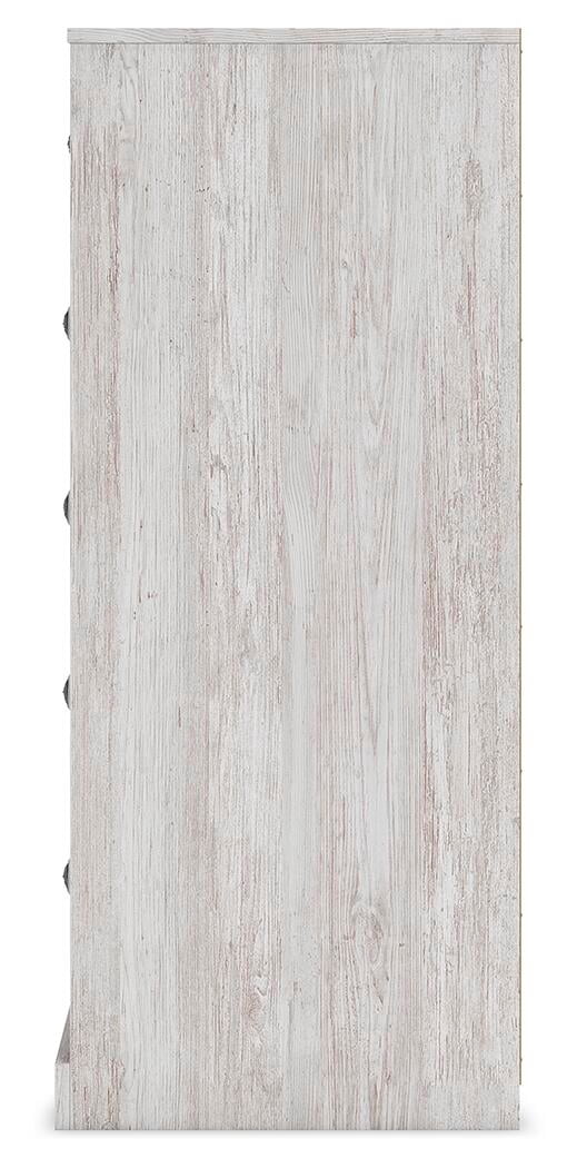 Signature Design by Ashley Casual Paxberry Chest of Drawers, Whitewash