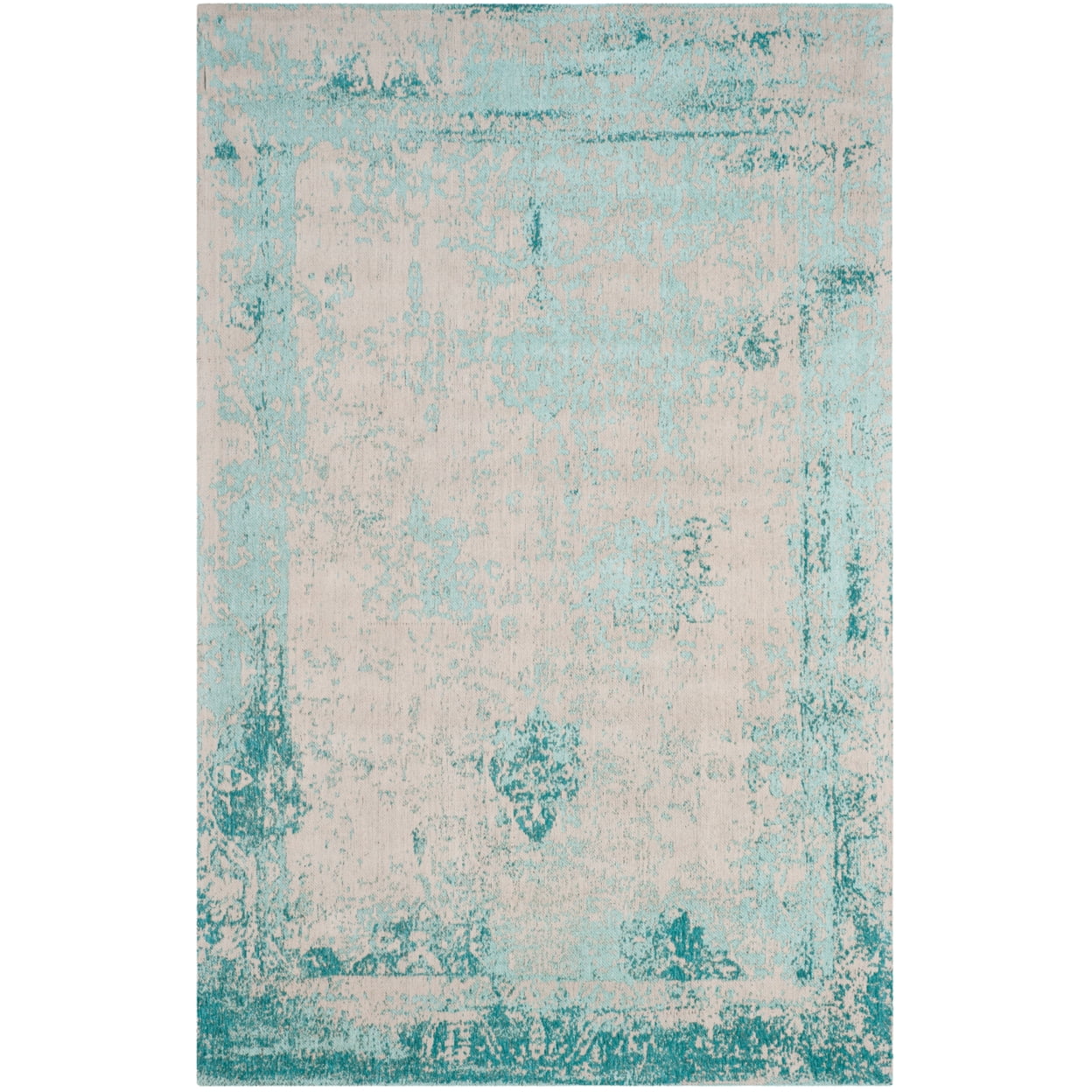 SAFAVIEH Classic Vintage Peter Oriental Runner Rug, Turquoise, 2'3" x 8'