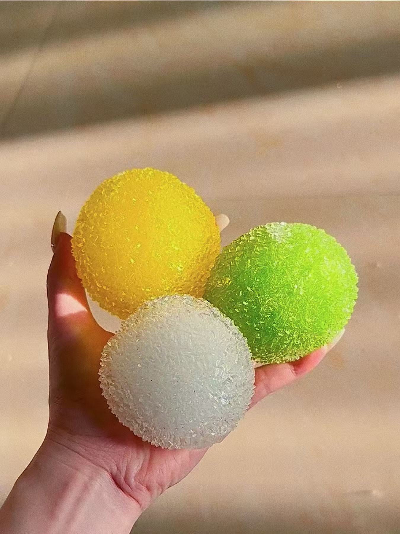 Slushy Bayberry Stress Ball Squishy Toy, Shapeable Non-rebound Fidget Toys, ASMR Sensory Slushy Squeeze Ball Anti Stress for Adults