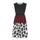 thumbnail image 4 of Vestido Largo de Manga Larga para Mujeres Casual sin Posicionamiento Impreso sin Mangas Suelto con Cuello Redondo Y Bolsillos, Vestido de Poliéster Elástico Suave para Uso Diario, 4 of 6