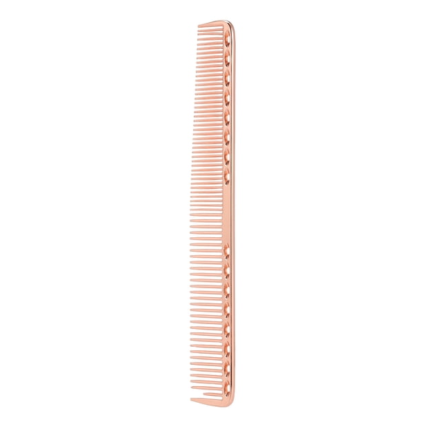 Peine de metal Antiestático Peluquería Cepillo para el cabello Salón Peines Herramienta para cort MABOTO Peine