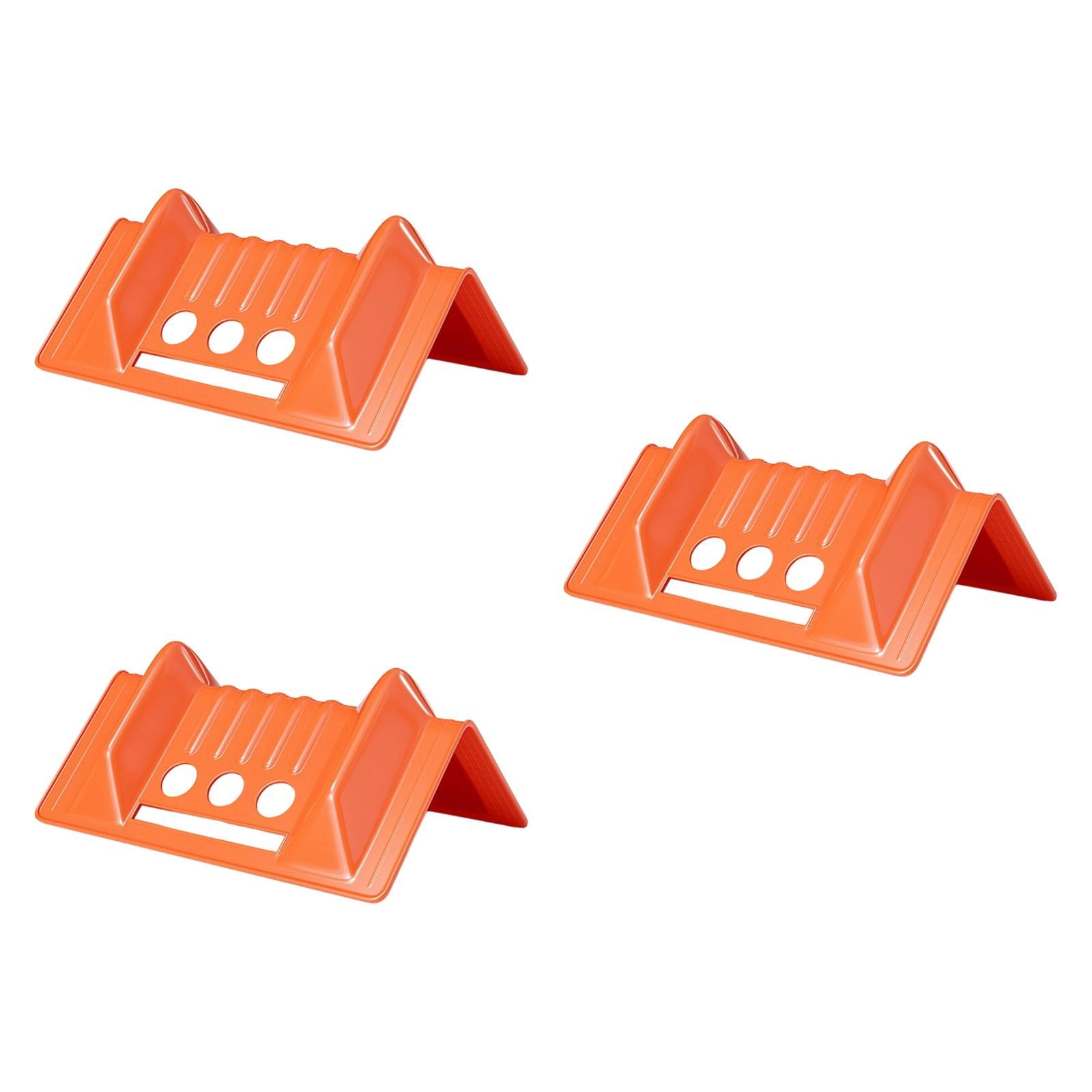 Dualoai Edge Corner Protectors Reliable for Trucking Board Tie Down Ratchet Shipping 3pcs