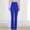 Blue, variant on Women's Athleisure Yoga Leggings Activewear Clearance Women Fashion Solid Color High Waisted Fitting Boot Cut Yoga Full Length Pants