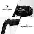 thumbnail image 4 of Coffee Syrup Dispenser Oil Container for Kitchen Home Cooking 500ml Black, 4 of 7
