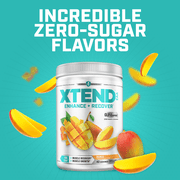 XTEND EAA Post-Workout Powder, for Muscle Recovery, Sugar-Free, Mango, 40 Servings