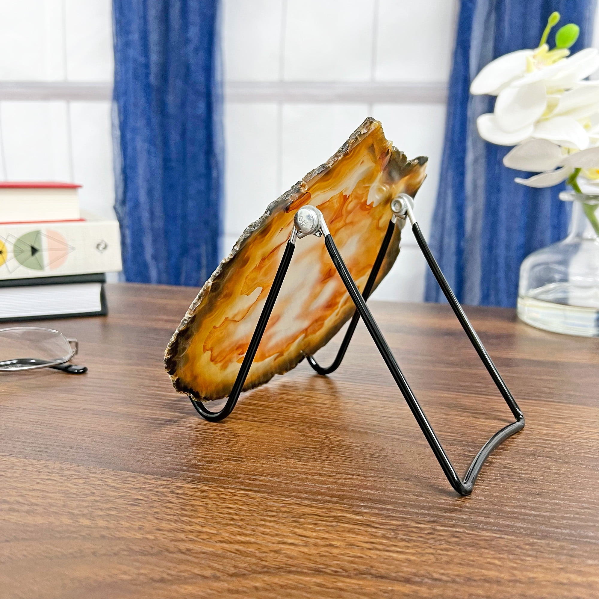 Gibson Holders 2A Adjustable Black Wire Display Easel, 3.625" W x 4" D x 4.5" H, Pack of 12
