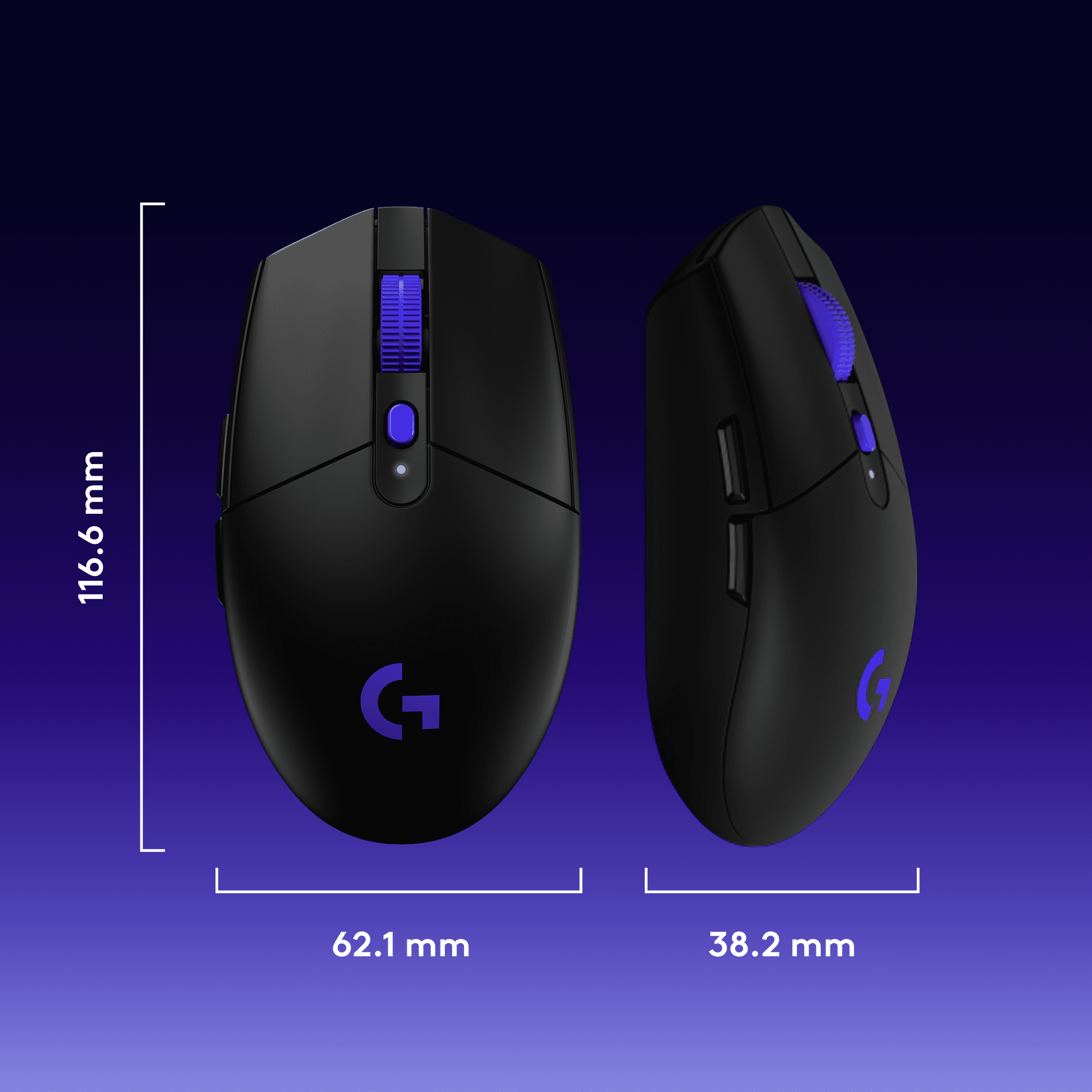 Logitech G304X Wireless Gaming Mouse - Black