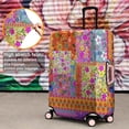thumbnail image 4 of Pioneer Flower Floral Print Pattern Luggage Cover Fashion Suitcase Cover Baggage Covers Fit 25-28 Inch Luggage (Go Travel), 4 of 5