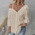 thumbnail image 4 of Women's Lightweight V-Neck Long Sleeve Loose Fit Cardigan for Spring and Summer Casual Wear, 4 of 7