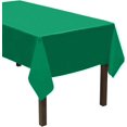 thumbnail image 1 of Essentiels de Fête Nappe en Plastique Robuste, 54 x 108, Sarcelle, 1 of 4