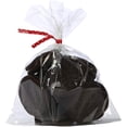 thumbnail image 4 of 100 Pcs 8 in x 6 Clear Flat Cello Cellophane Treat Bags Good for Bakery,Popcorn,Cookies, Candies,Dessert, Birthday 1.4mil.Give Metallic Twist Ties!, 4 of 4
