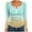 Light Blue, variant on Womens Basic Tops Lightweight Square Neck Shirt Button Graphic Long Sleeve Pullover Knit Cute Vacation Clothes