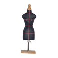 thumbnail image 3 of Runquan Doll Dress Form Decor Sewing Mannequin for Dollhouse Classroom Teaching Home 10cmx10cmx53cm, 3 of 8