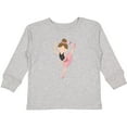 thumbnail image 3 of Inktastic Ballet Dancer for Little Girls Girls Long Sleeve Toddler T-Shirt, 3 of 5