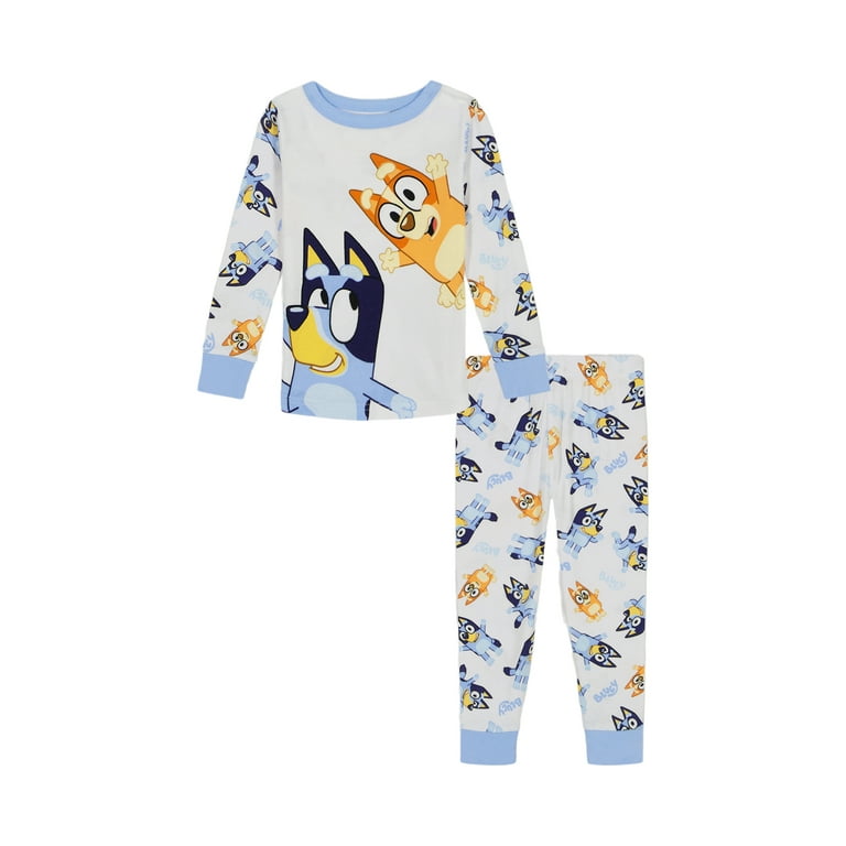 Bluey Character Toddler Long Sleeve Pajama Set, 2-Piece photo 1