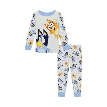 Character Toddler Long Sleeve Shirt and Pants Pajama Set, 2-Piece, Sizes 12M-5T