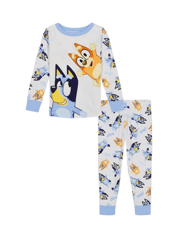 Character Toddler Long Sleeve Shirt and Pants Pajama Set, 2-Piece, Sizes 12M-5T