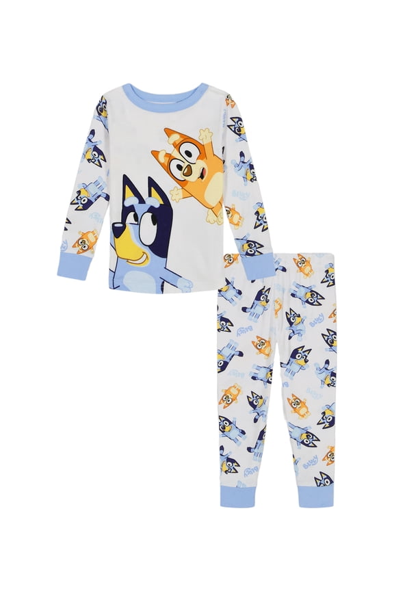Character Toddler Long Sleeve Shirt and Pants Pajama Set, 2-Piece, Sizes 12M-5T
