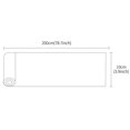 thumbnail image 4 of 6X 2M Self-Adhesive Side Line Tile Sticker Yellow Marble Bathroom Kitchen Restaurant Stair Floor Border Wall Sticker, 4 of 6