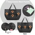 thumbnail image 3 of Inadays Beach Bag, Extra Large Mesh Beach Tote with 8 Pockets & Waterproof Zipper inner Pocket for Family Pool Bag Ideal for Beach Trip Toys & Vacation Essentials, 3 of 8