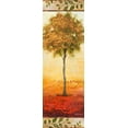 thumbnail image 2 of Marcon, Michael 9x18 White Modern Wood Framed Museum Art Print Titled - The Way of Nature II, 2 of 4