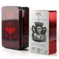 thumbnail image 1 of Cartas de Tarot con caja de hierro en inglés, tecnología de estampado en caliente, cartas de Tarot, cartas de oráculo mejoradas, cartas de juego de mesa de papel de cobre, 1 of 3