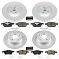 thumbnail image 2 of PowerStop Front and Rear Geomet Coated Brake Rotor and Pad Kit Fits: FORD Select Models CRK6350, 2 of 5