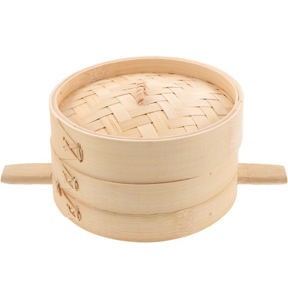 IFANLANDOR 1 Set of Bamboo Steamer Basket for Cooking Steaming Bamboo Material Housewife Use