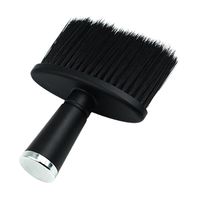Plumero para el cuello, cepillo para polvo para la cara, profesional, portátil, para limpieza de peluquero, cepillo para cortar el pelo, cepillo para