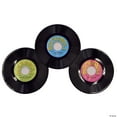 thumbnail image 3 of Party Decoration Plastic Records 9" - Pack Of 12 (3 Per Package), 3 of 3