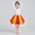 thumbnail image 2 of Girls' Casual Stretch Waist Tulle Tutu Skirt Baby Soft Fluffy Tutu Skirt Toddler Party Carnival Mesh Tutu Princess Skirt Dresses Birthday Party Princess Dress, 2 of 4